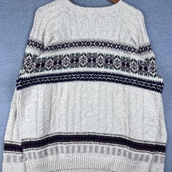 Vintage CHAPS Ralph Lauren Knit Sweater size L - Picture 3 of 6